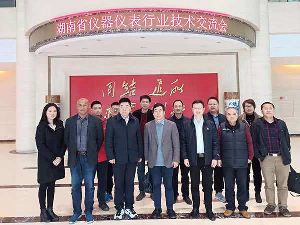 El representant de la nostra empresa va assistir a la reunió de l'Associació de la indústria d'instruments de Hunan